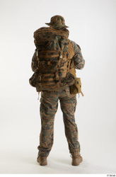  Casey Schneider in WDL Marpat Pose with Pistol 